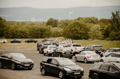 Autokoncert - Leoš Mareš na Autodromu Most