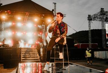 Autokoncert - Leoš Mareš na Autodromu Most