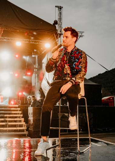 Autokoncert - Leoš Mareš na Autodromu Most