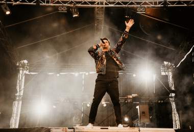 Autokoncert - Leoš Mareš na Autodromu Most