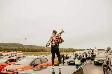 Autokoncert - Leoš Mareš na Autodromu Most
