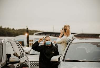 Autokoncert - Leoš Mareš na Autodromu Most