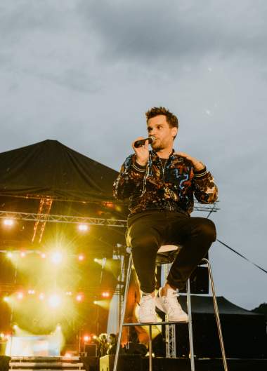 Autokoncert - Leoš Mareš na Autodromu Most