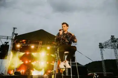 Autokoncert - Leoš Mareš na Autodromu Most