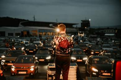 Autokoncert - Leoš Mareš na Autodromu Most