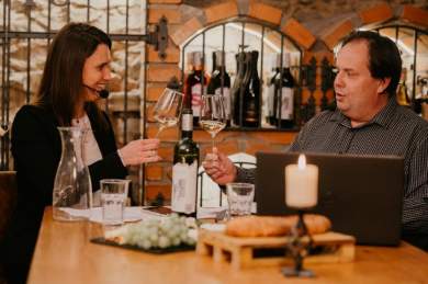 Online degustace vín