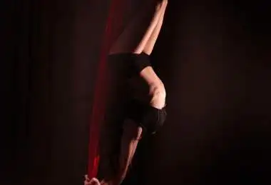 Letecká show Liubov Simanova