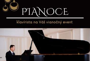 PIANOce: Klavírista na Vánoční event