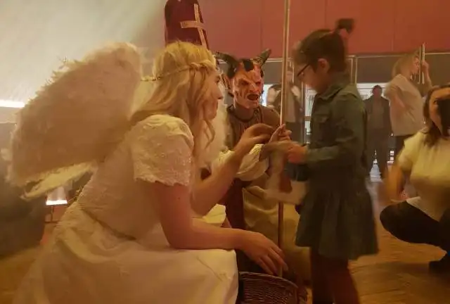 Mikulášská nadílka v Bečově u Mostu