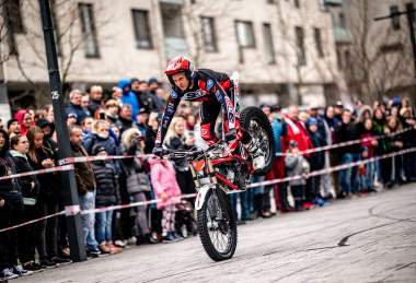 Martin Matějíček - Moto trial show