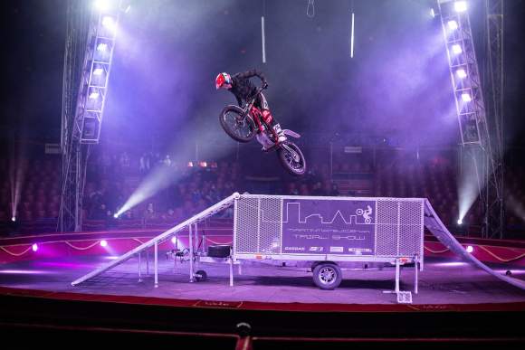 Martin Matějíček - Moto trial show