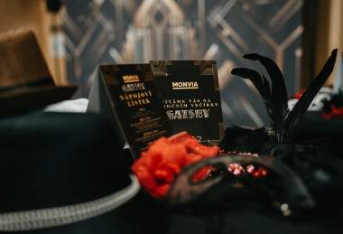 Vánoční večírek Monzas - Velký Gatsby