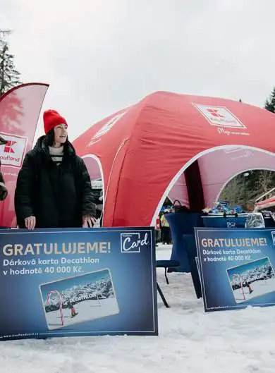 Promo akce Kaufland Card - Sáňkování