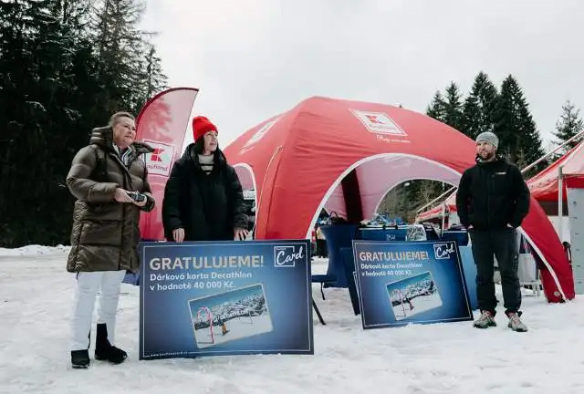 Promo akce Kaufland Card - Sáňkování