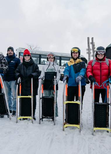 Promo akce Kaufland Card - Sáňkování