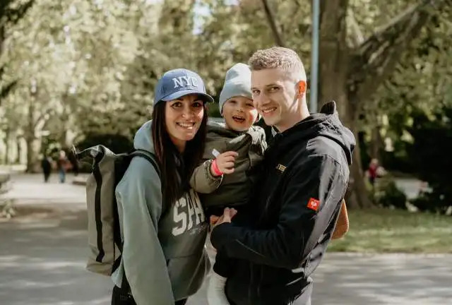 Rodinné radovánky v sadech