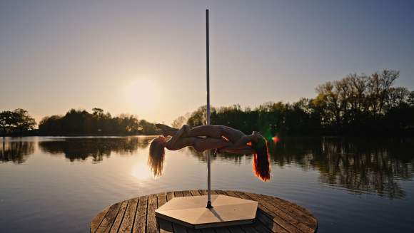 Pole dance doubles