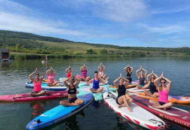 Paddleboard cvičení