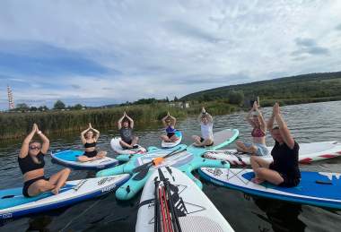 Paddleboard cvičení