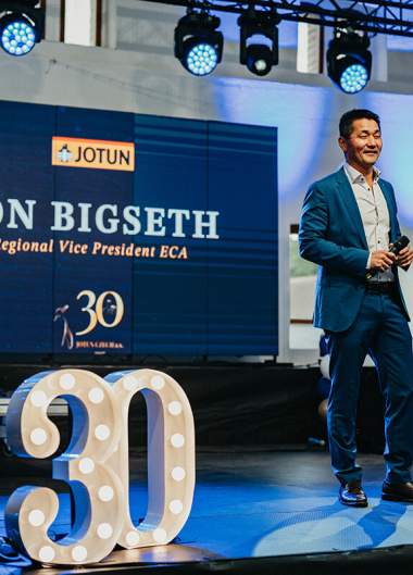 JOTUN 30 let výročí společnosti