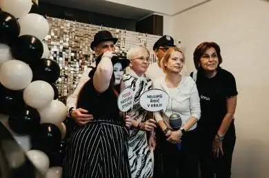 SSI Black and White party