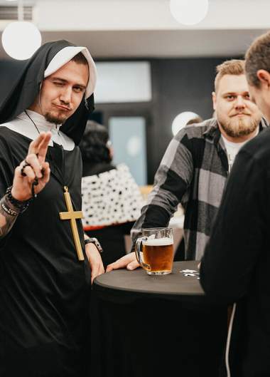 SSI Black and White party