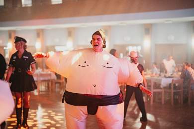 SSI Black and White party