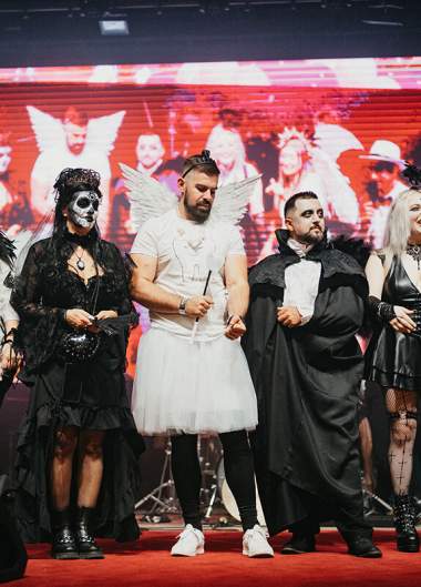 SSI Black and White party