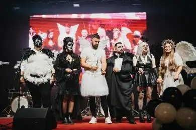 SSI Black and White party