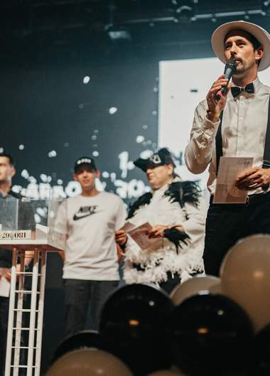 SSI Black and White party