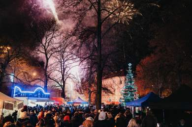 Rozsvícení vánočního stromu Neštěmice