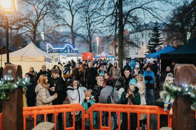 Rozsvícení vánočního stromu Neštěmice