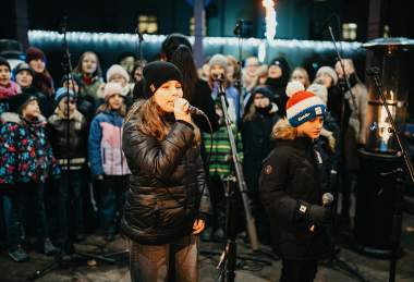 Rozsvícení vánočního stromu Neštěmice