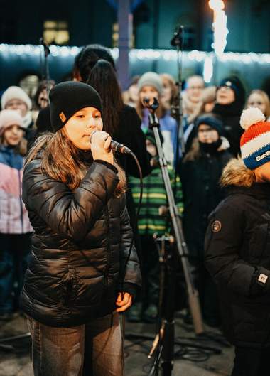 Rozsvícení vánočního stromu Neštěmice