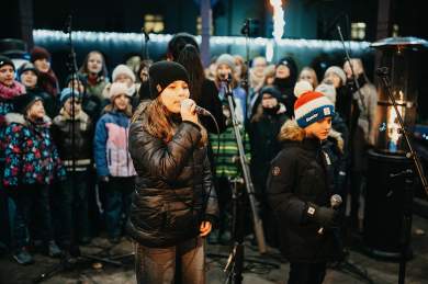 Rozsvícení vánočního stromu Neštěmice