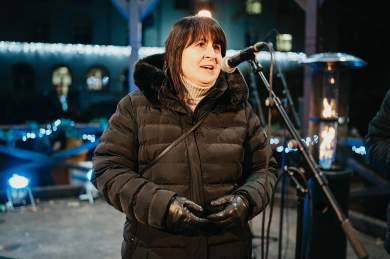 Rozsvícení vánočního stromu Neštěmice