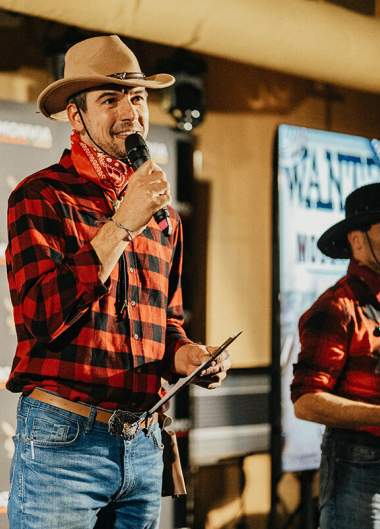 Vánoční večírek na Divokém Západě