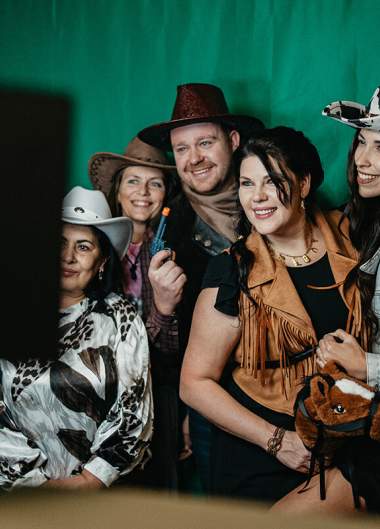 Vánoční večírek na Divokém Západě