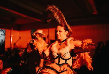 Vánoční večírek na Divokém Západě