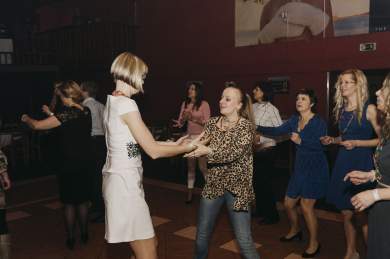 Novoroční večírek firmy Tivall ve stylu 80.let