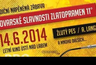 Ústecké pivovarské slavnosti Zlatopramen