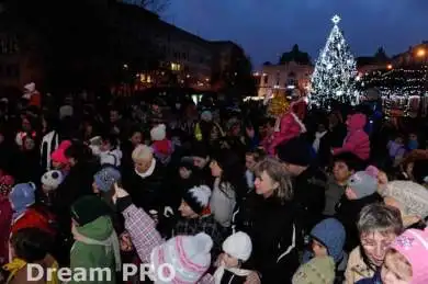 Mikulášská nadílka na Lidickém náměstí