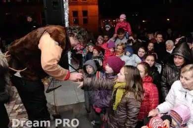 Mikulášská nadílka na Lidickém náměstí