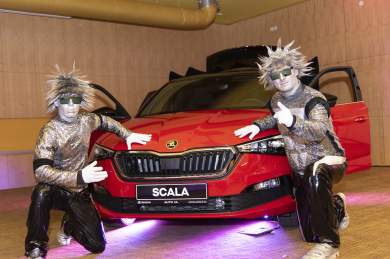 Slavnostní představení nového vozu Škoda Scala