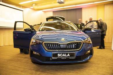 Slavnostní představení nového vozu Škoda Scala