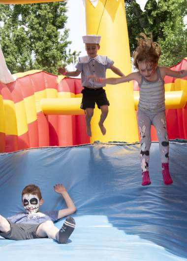 Letní rodinný den - Amazon - Na jedné lodi