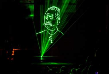 Laser show Richarda Macha