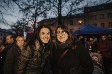 Rozsvícení vánočního stromečku Neštěmice 2019