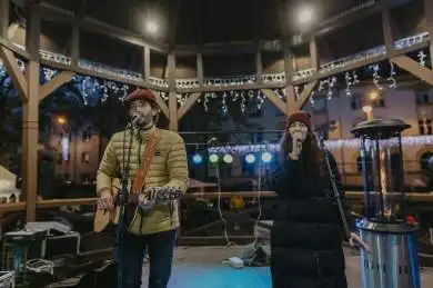 Rozsvícení vánočního stromečku Neštěmice 2019