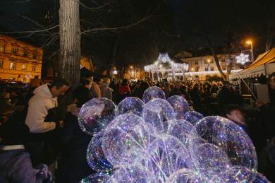 Rozsvícení vánočního stromečku Neštěmice 2019